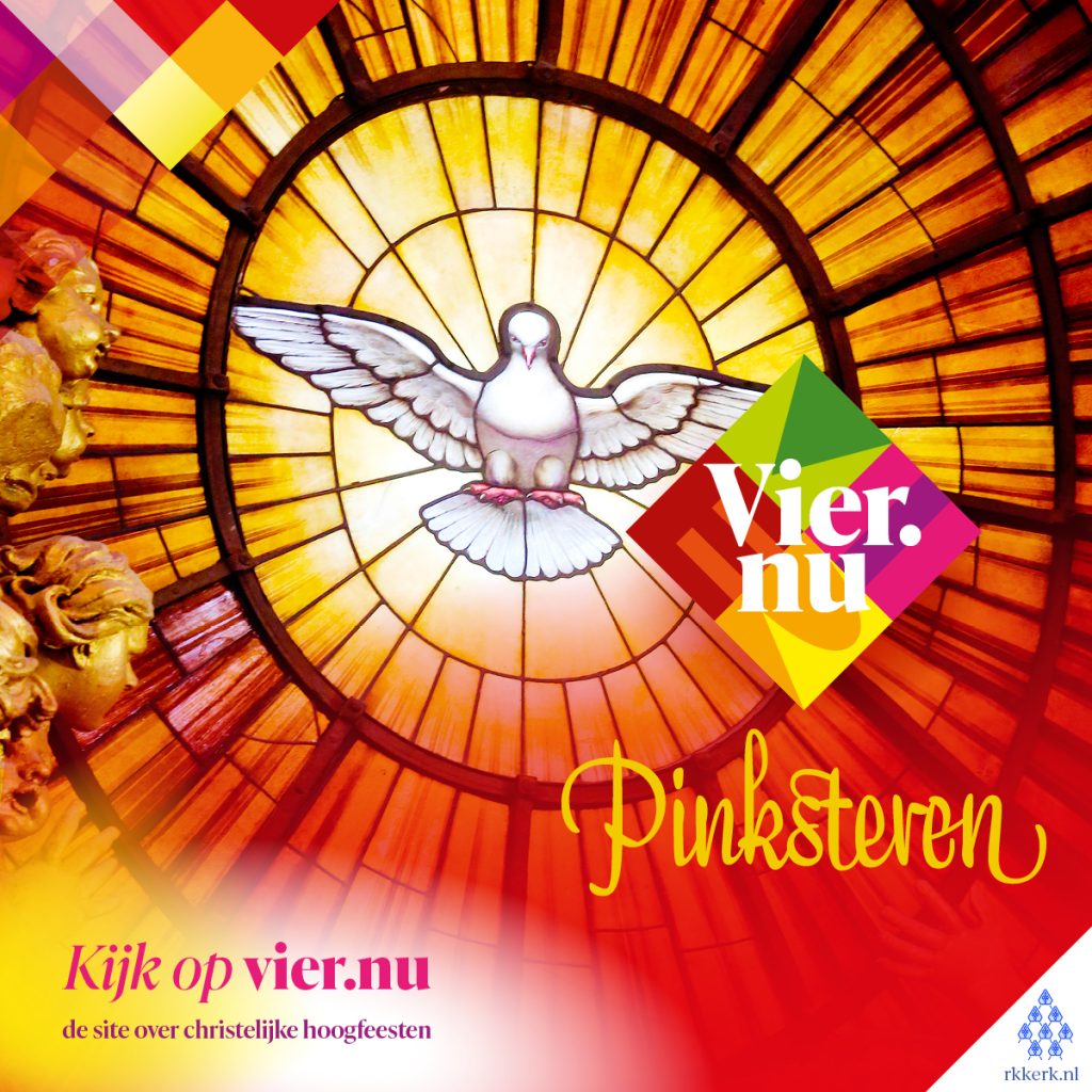 Wat vieren we met Pinksteren? Die vraag staat centraal op vier.nu