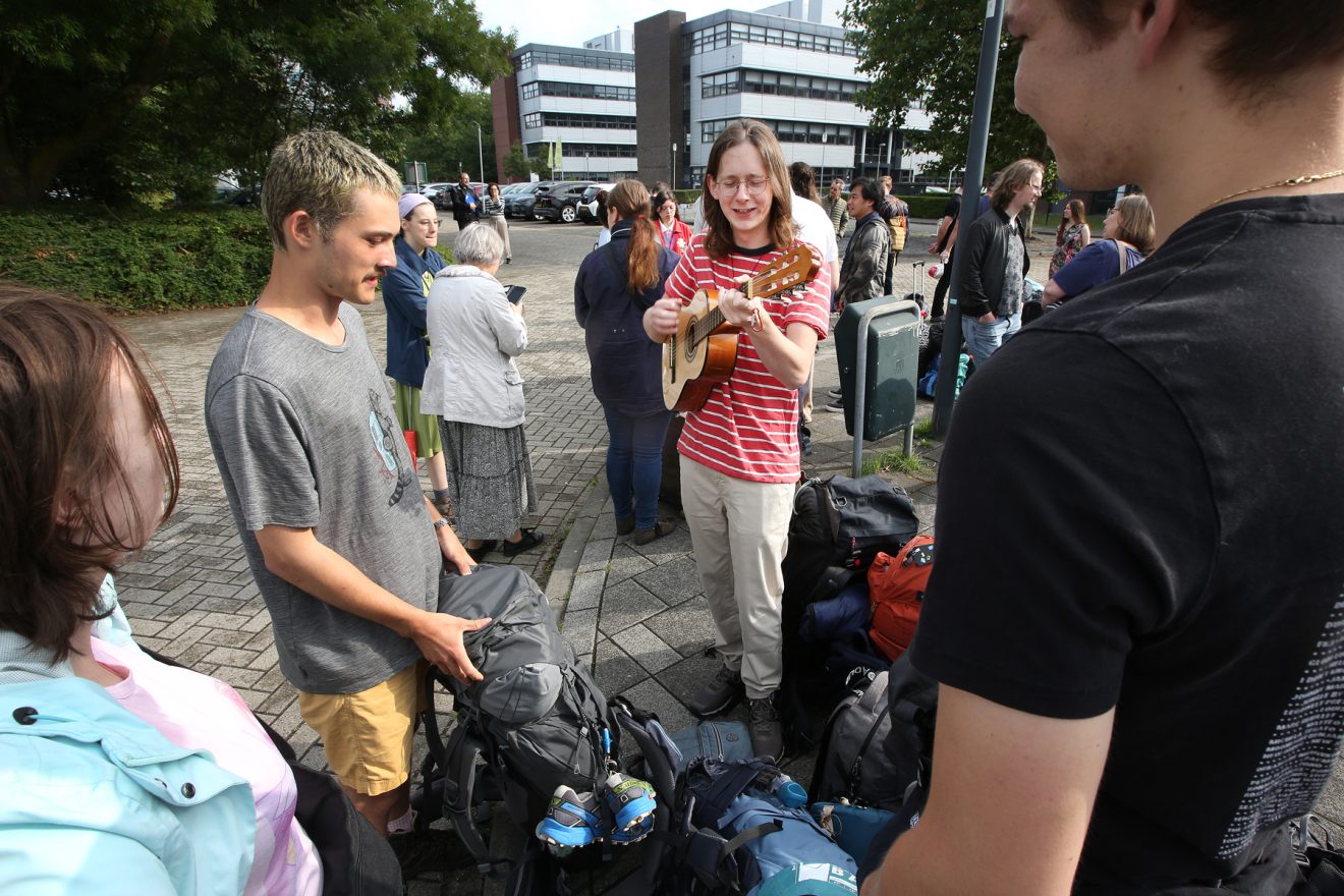 Eerste beeldverslag ‘op weg naar de Wereldjongerendagen’