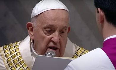 Paus kondigt Jubeljaar 2025 plechtig af met de Bul ‘Spes non confundit’