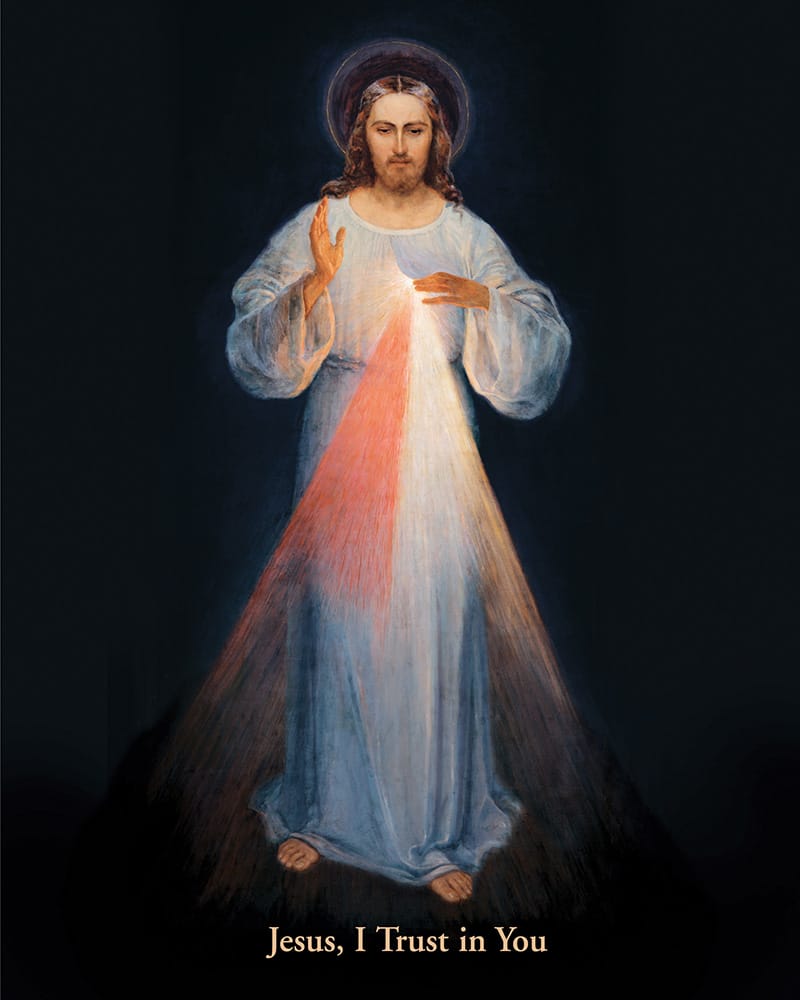 Jezus ik vertrouw op U - heilige Faustina