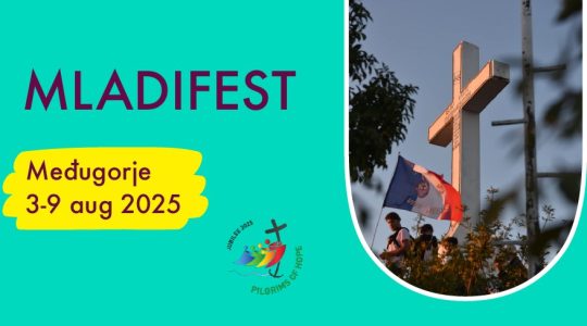 JongKatholiek organiseert jongerenreis naar festival Mladifest in Medjugorje van 3 t/m 9 augustus