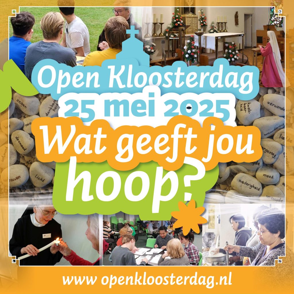 Ruim twintig kloosters openen hun deuren op Open Kloosterdag, zondag 25 mei