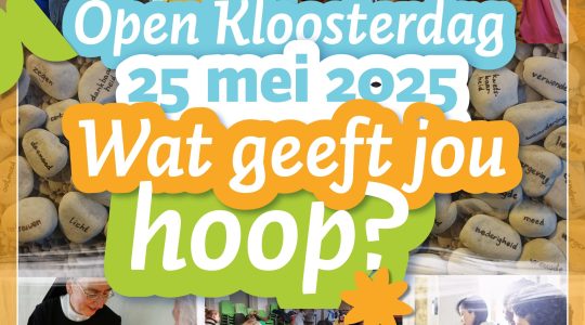 Ruim twintig kloosters openen hun deuren op Open Kloosterdag, zondag 25 mei
