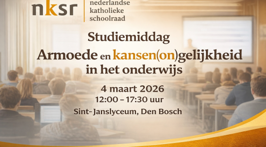Studiemiddag NKSR: Armoede en kansen(on)gelijkheid in het onderwijs