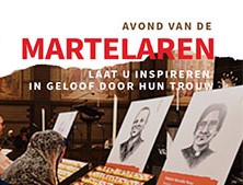 Vrijdag 27 februari ‘Avond van de Martelaren’ in Amsterdam