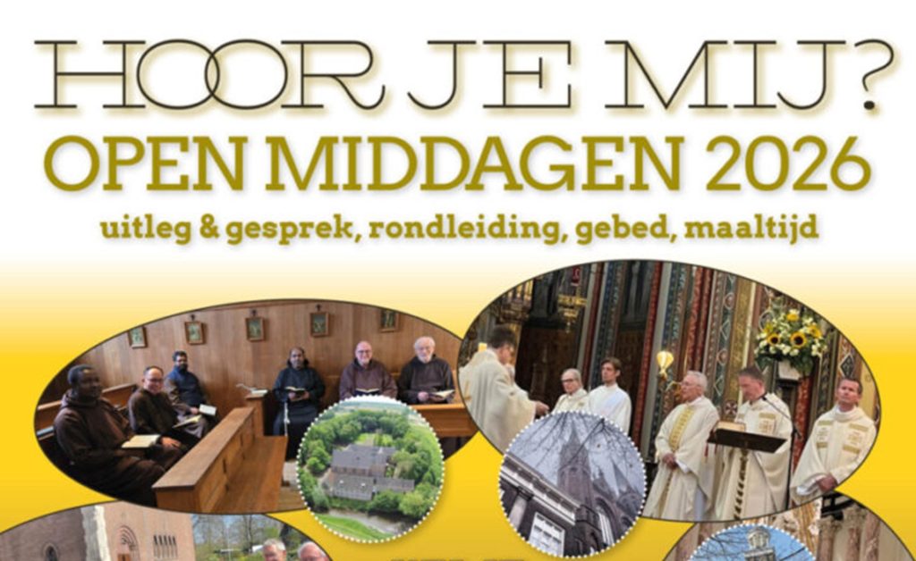 Kennismakingsdagen in kloosters onder vlag ‘Hoor je mij?’ in 2026 ook voor mannen